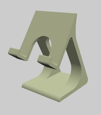 Wolfis Phone Stand | 3d print model