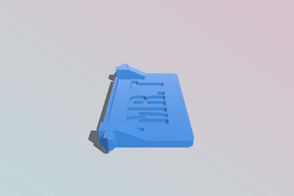 Microsoft Wired Keyboard 600 - Stand | 3d print model