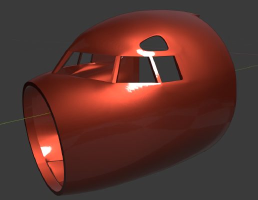 Electra RC Model - Nose Section - Section 1 of 10 | 3d print model