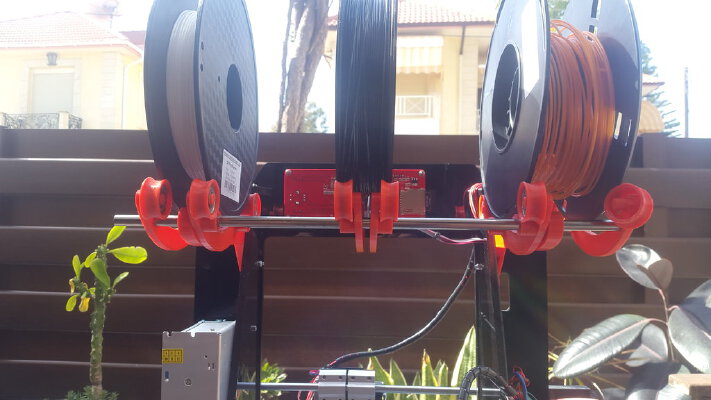 Universal Adjustable Spool Holder | 3d print model