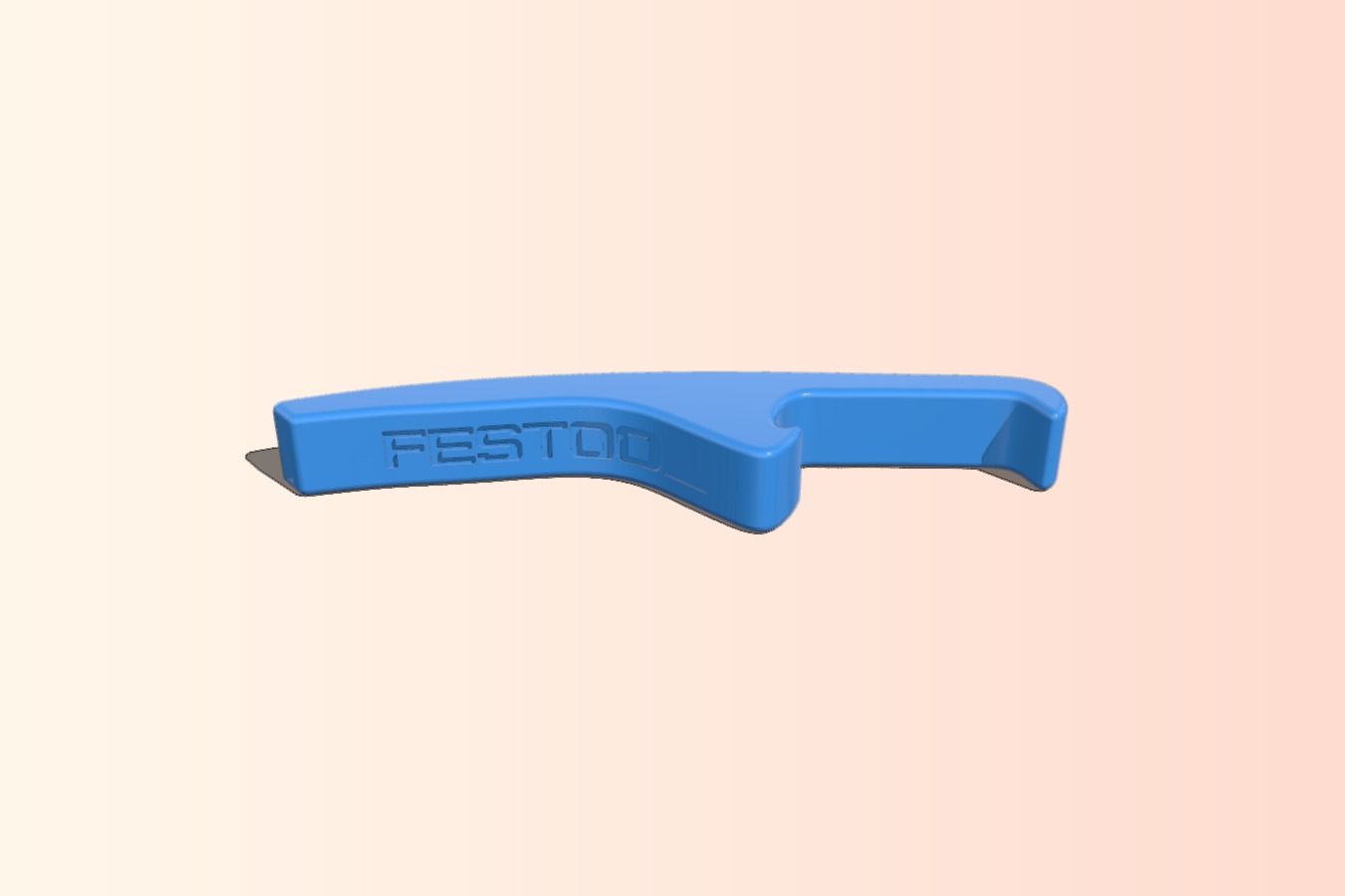 Festool bottle opener with whistle