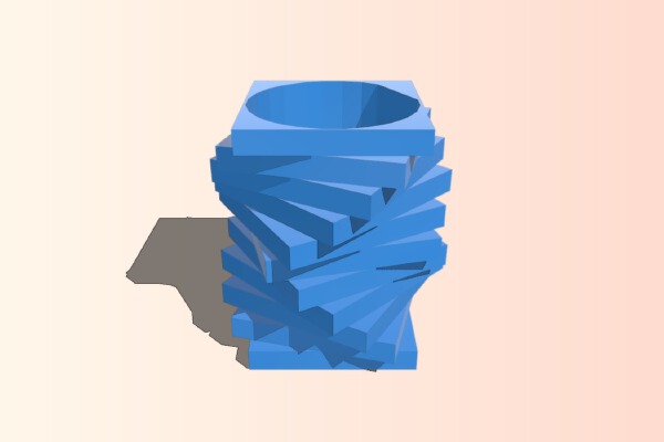 Vase The First Cold | 3d print model