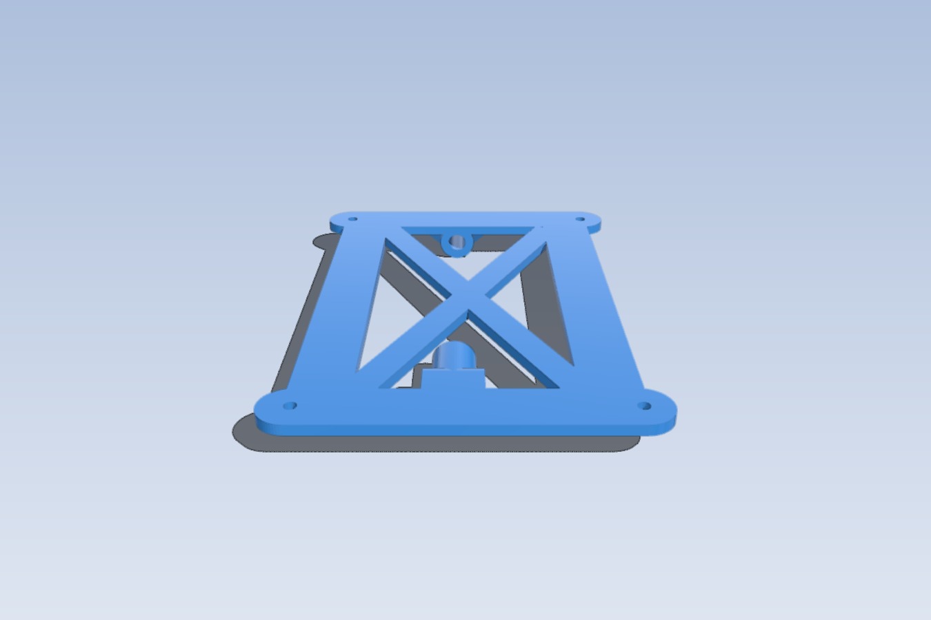 Mendel Power supply mount system for Alloy Mendel