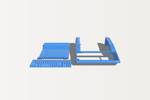 Apple II Raspberry Pi Enclosure - Platinum __e | 3d print model