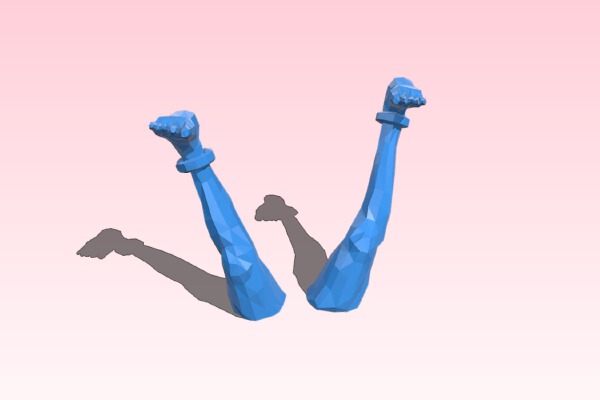Giant Zombie from Dark Souls 2 Remix | 3d print model