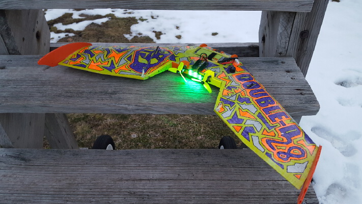 Defiant Wings Defiant28 Parts - Double-D28 Motor Mount | 3d print model
