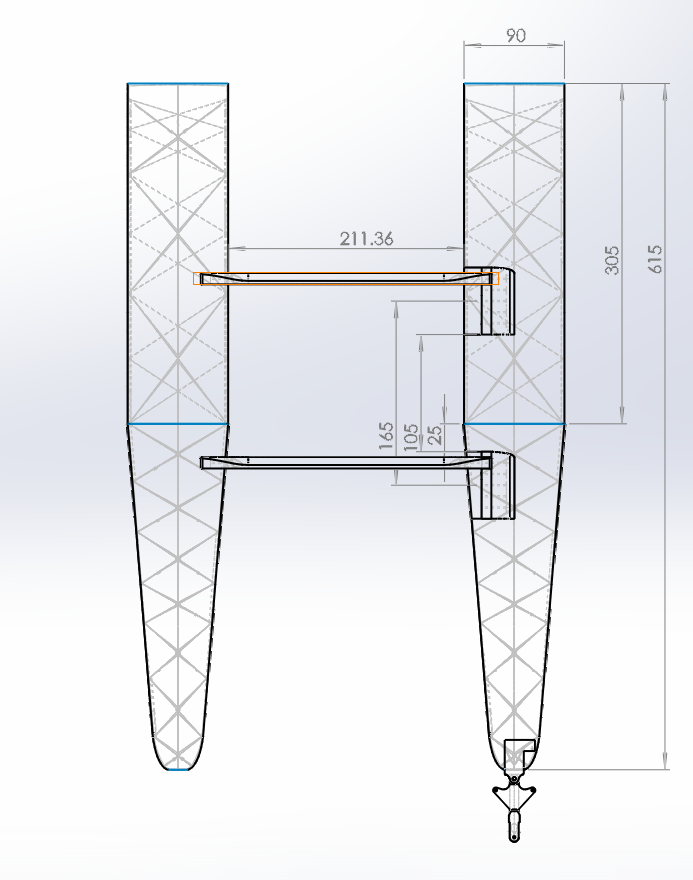 RC Airplane Floats for QTrainer
