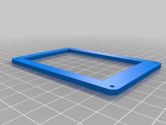  3.5 Inch Touch Screen Monitor Stand for Raspberry Pi Zero W | 3d print model