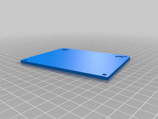 Atreus Keyboard case - multi piece, to fit on smaller print bed. | 3d print model