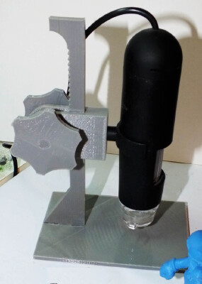 support microscope USB | 3d print model