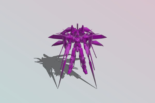 Gundam Mech that looks really cool | 3d print model
