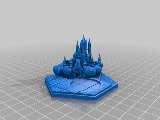 Catan Game of Thrones Highgarden and Eyrie | 3d print model