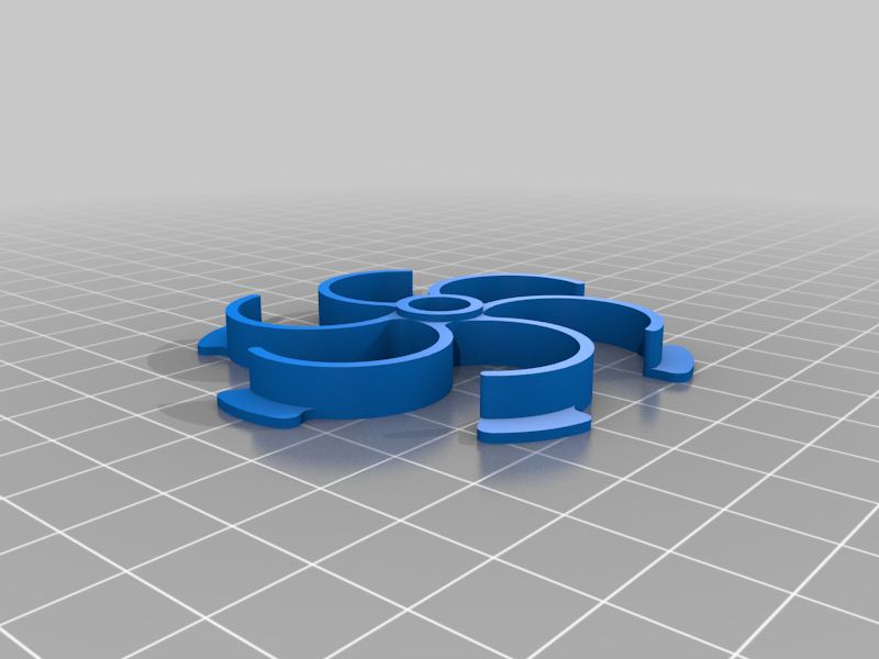 Springy Spool Hub (customizable)