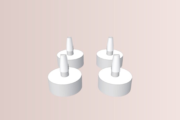 PCB Feet_Standoffs for M3 | 3d print model