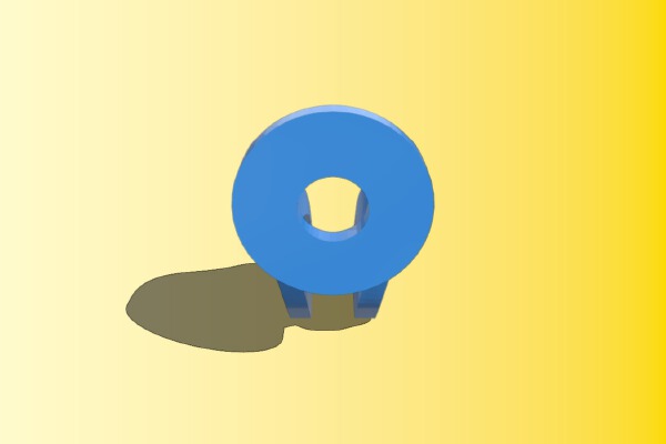 Lightbulb socket holder | 3d print model