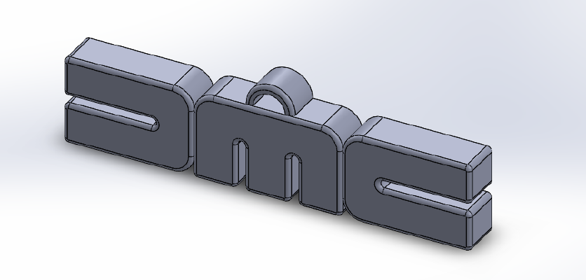 DeLorean Logo keychain (2 version) | 3d print model