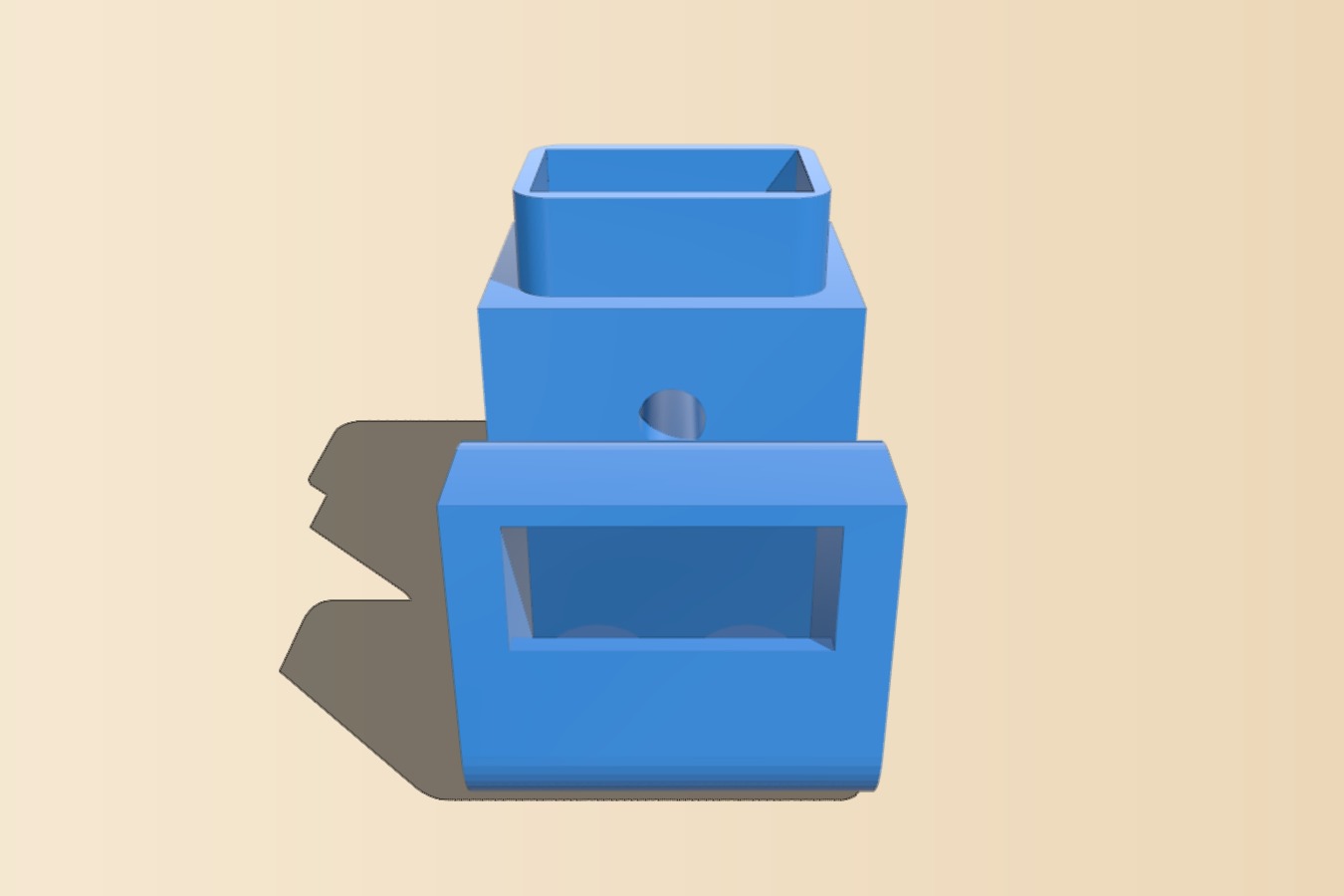 Prusa i3 Hephestos Hot-End cooler for printing with ABS
