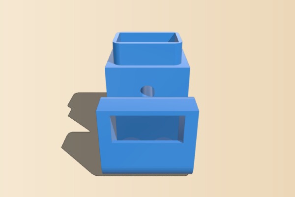 Prusa i3 Hephestos Hot-End cooler for printing with ABS | 3d print model