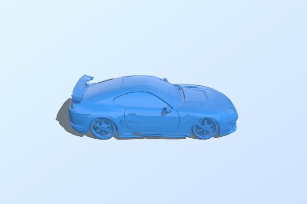 toyota supra | 3d print model