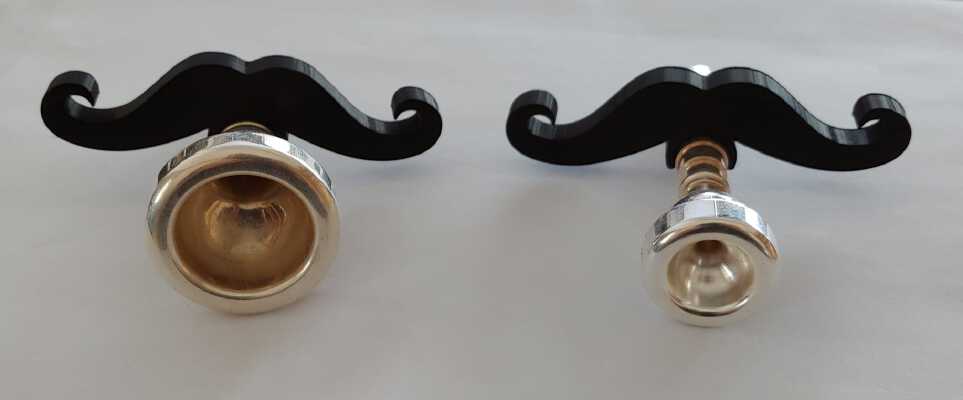 Mouthpiece Mustache | 3d print model