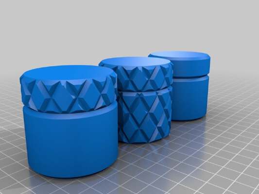 Round Threaded Box Take II | 3d print model