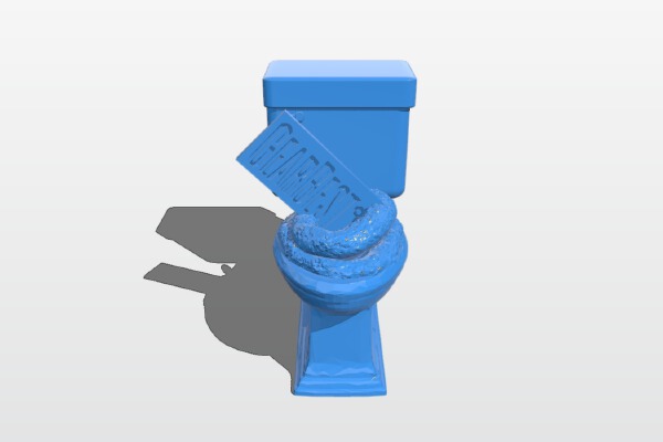 Gear Best Customer Service Trophy | 3d print model