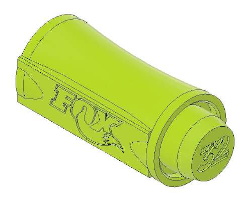 Fox Dust Seal Driver Parametric (32, 34, 36, 38, 40mm) for Fusion360 | 3d print model