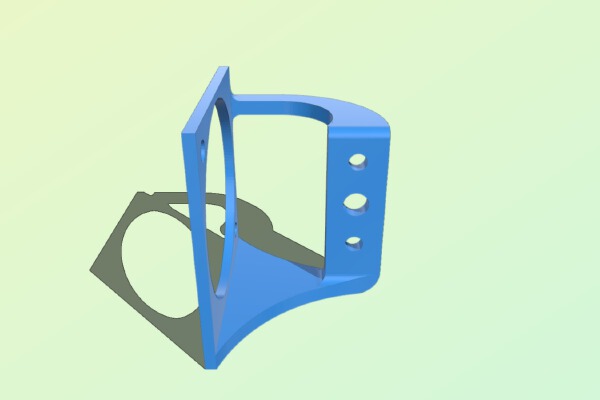 Hemera BLTouch Mount | 3d print model