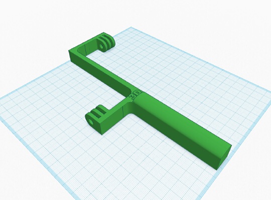 SJ5000 or SJ5000+ 3D Dual camera mount (Stereo 3D video Recording) | 3d print model