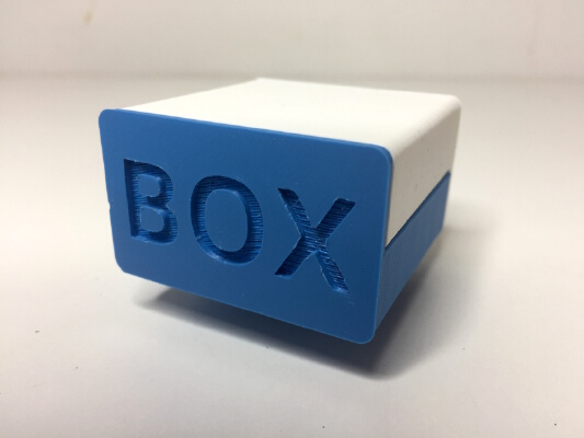 Parametric sliding box | 3d print model