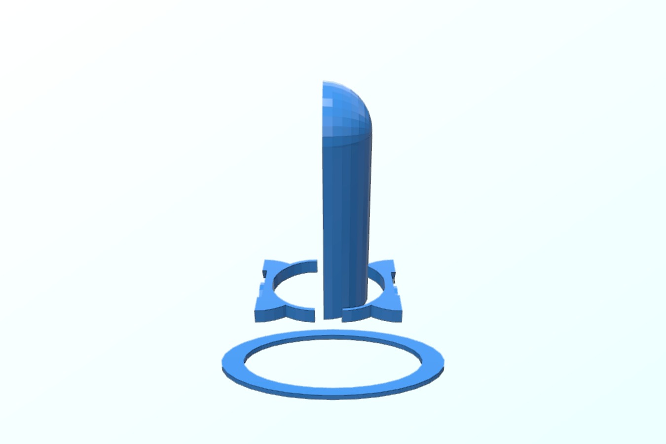Container and cradle