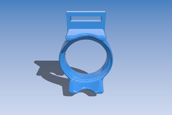 Xiaomi yi gimbal mount | 3d print model