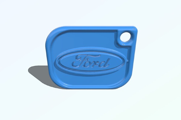 Ford keychain | 3d print model