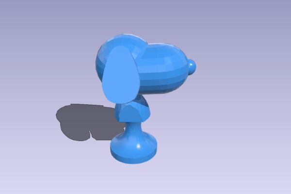 Snoopy Bust Statue | 3d print model