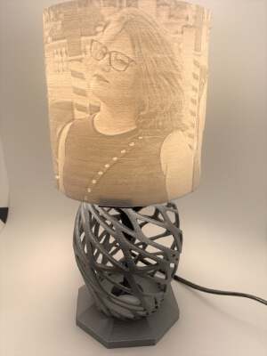 Lithophane Art lamp | 3d print model