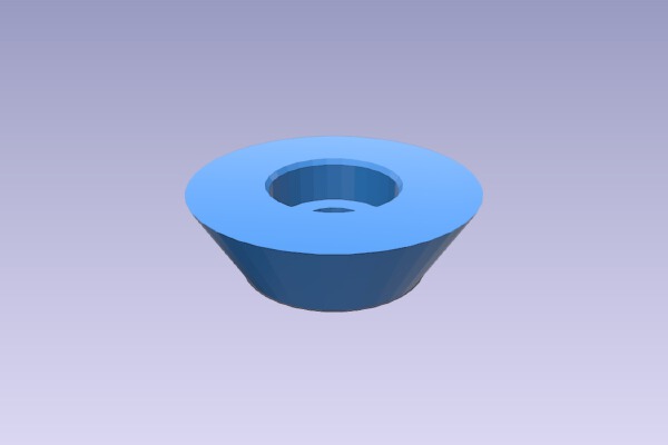 Simple 608 bearing spool holder for Ultimachine spools | 3d print model