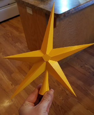 Whoville Tree Topper Puzzle | 3d print model