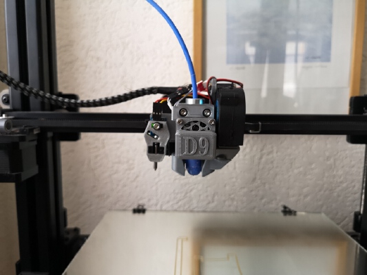 Support hotend AIO EVO for Wanhao D9 | 3d print model
