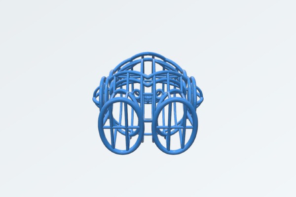 3D Hubs Marvin - Wireframe | 3d print model