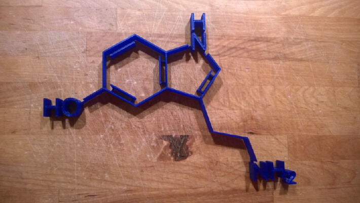 Serotonin | 3d print model