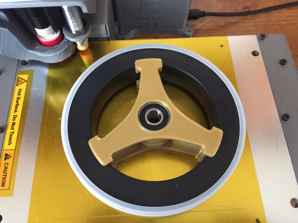 Flexible Filament Sample Spool Adapter