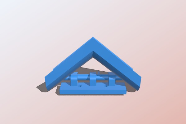 Snow plow for 1_24 scale truck | 3d print model