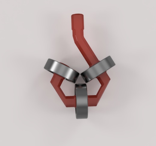 120° 4 Bearing Filament Guide