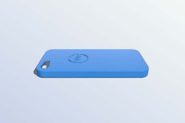 GW Tech Collective iPhone Case | 3d print model