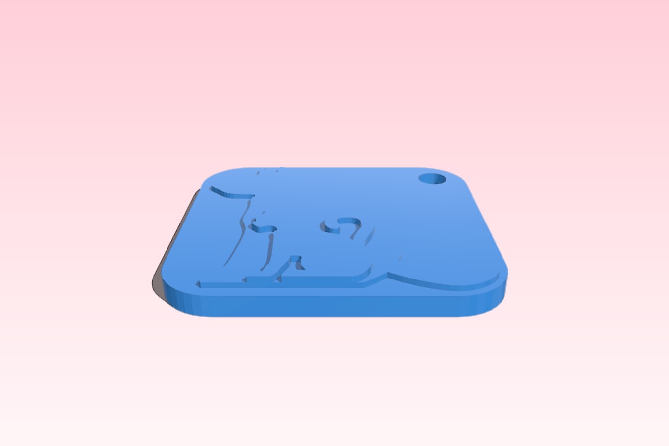 Cat Dog keychain
