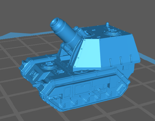 Epic scale short range artillery | 3d print model