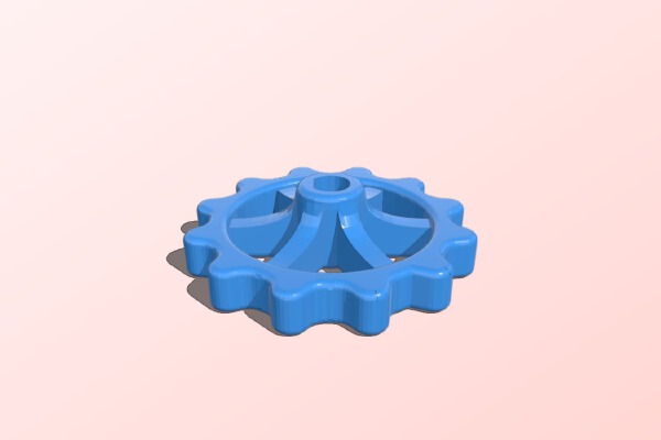 Extruder Knob for Anycubic I3 Mega | 3d print model