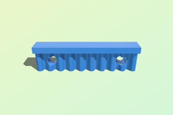 GT2 3mm Belt Clamp | 3d print model