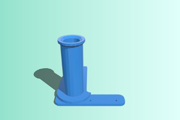 Long spool holder (2.5 kg) | 3d print model