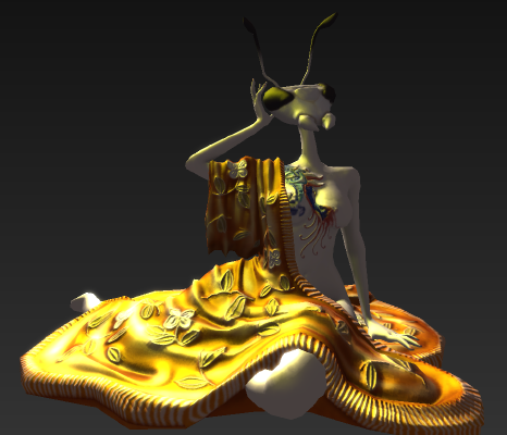 Wasp Ladies (Set of 3) | 3d print model